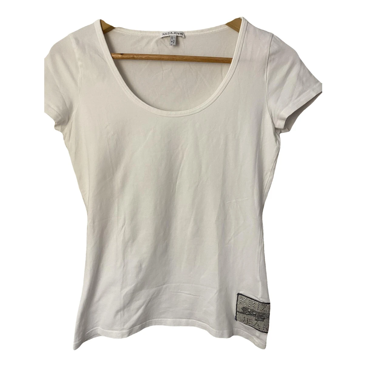Pre-owned Krizia T-shirt In White