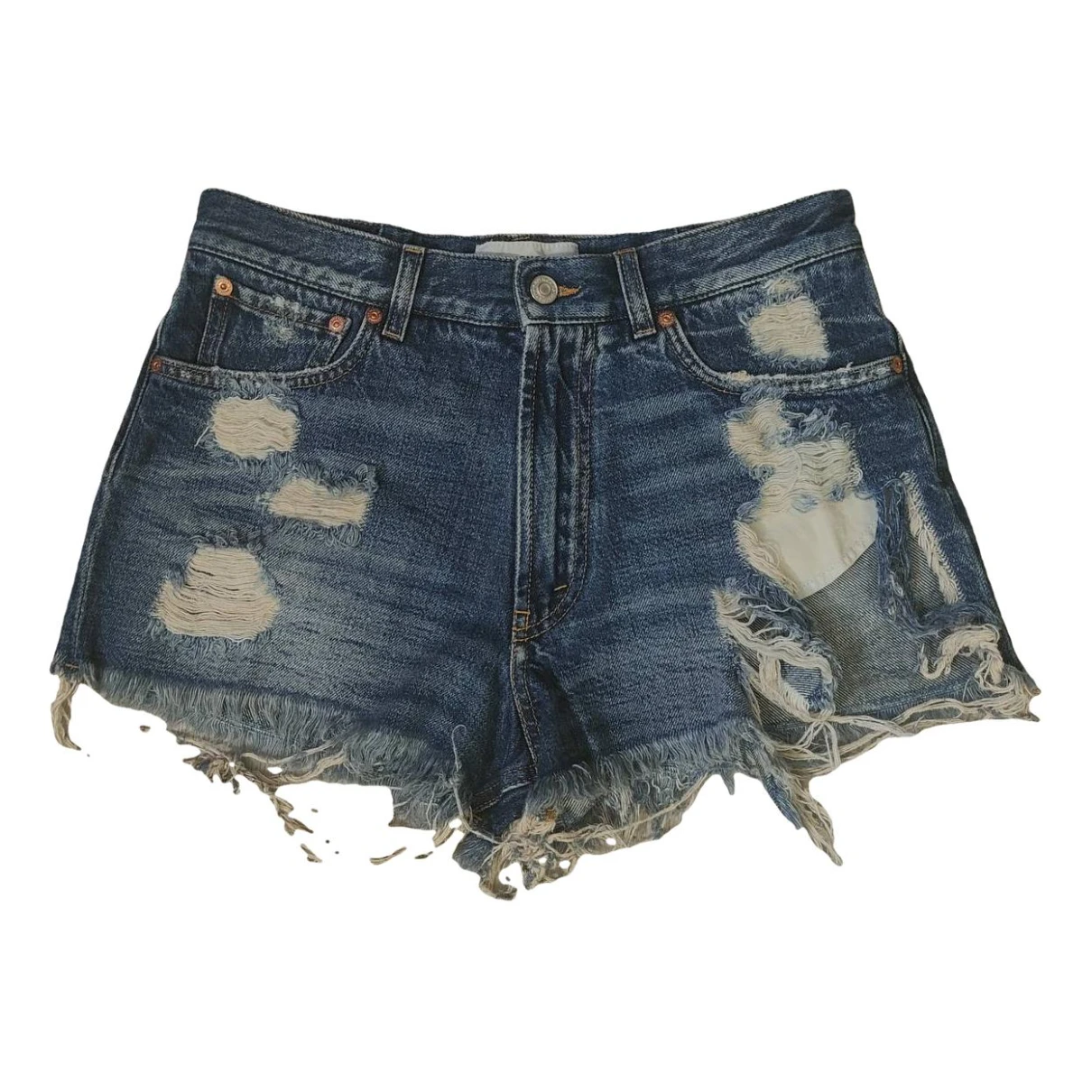 Pre-owned Givenchy Mini Short In Blue