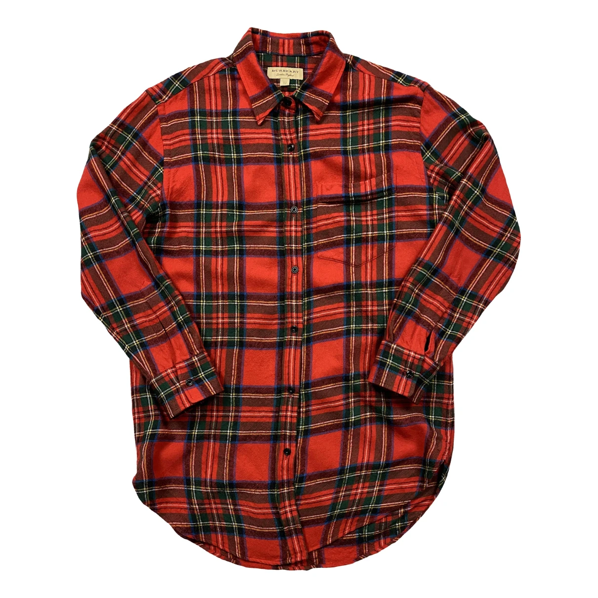Pre-owned Burberry Wool Shirt In Multicolour