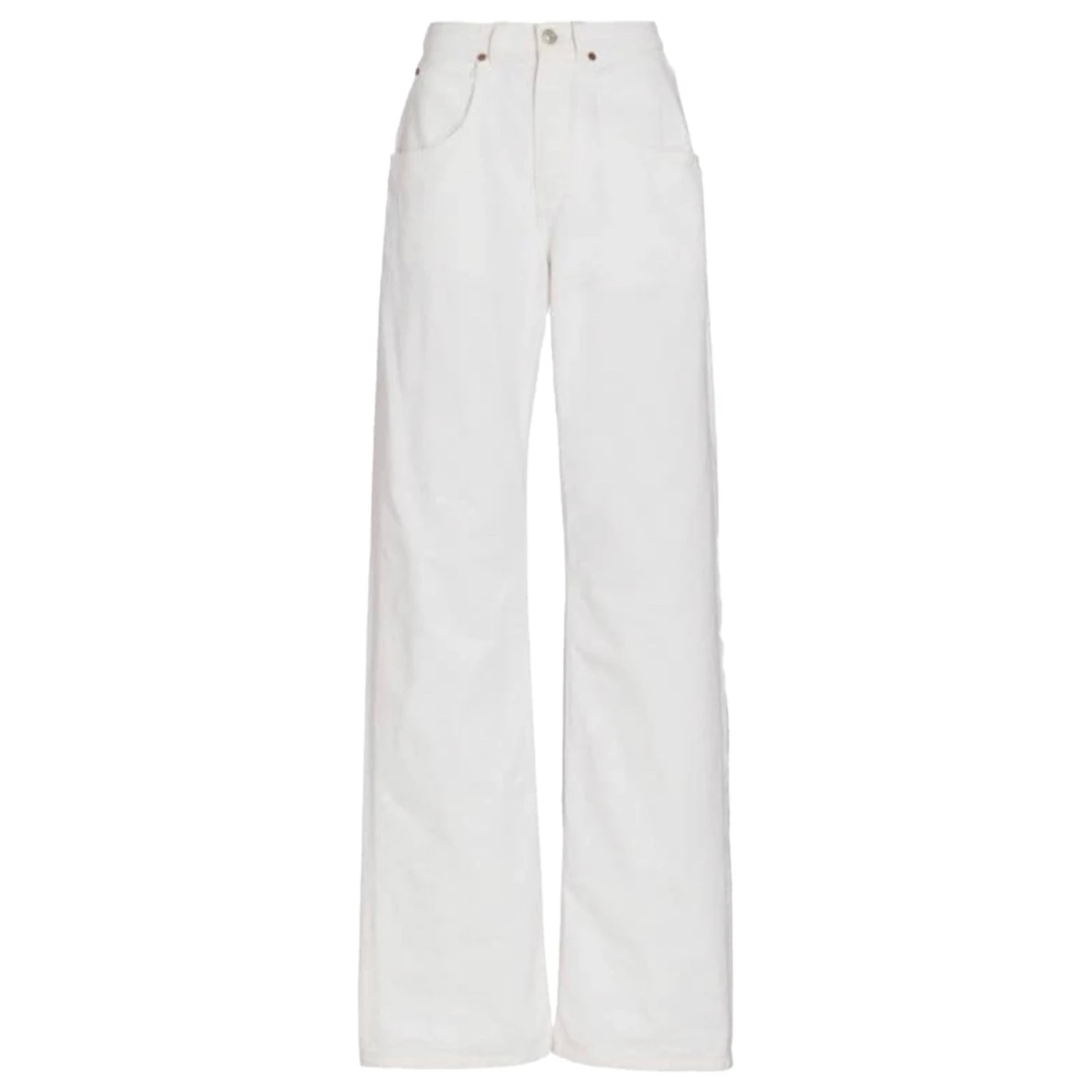 Pre-owned Victoria Beckham Jeans In White