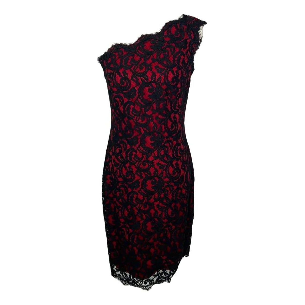 Pre-owned Tadashi Shoji Mid-length Dress In Red