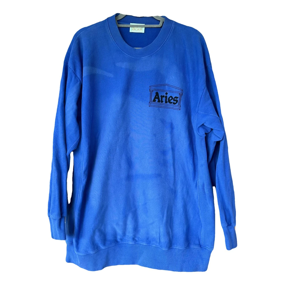 Pre-owned Aries Sweatshirt In Blue