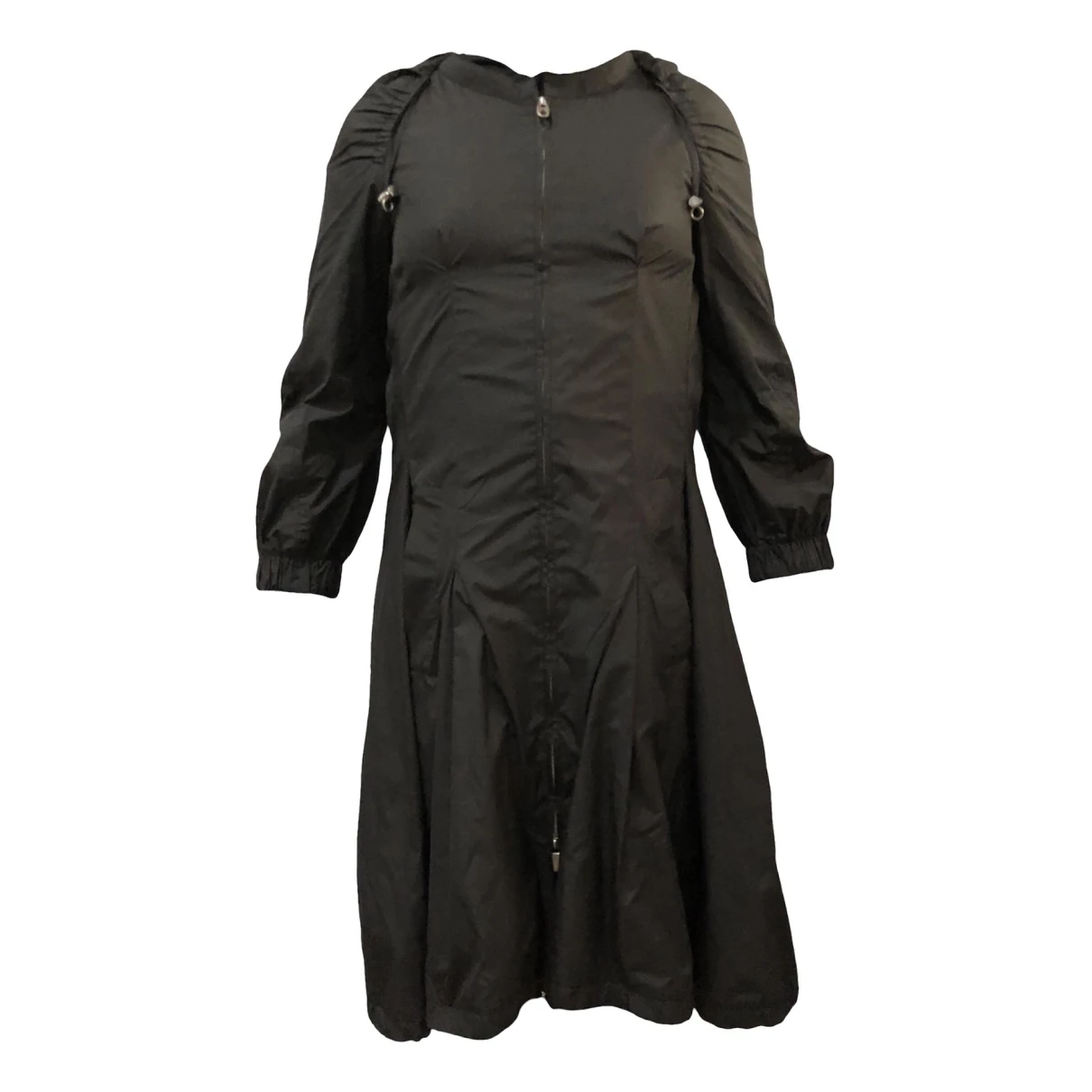 Pre-owned Celine Trench Coat In Black
