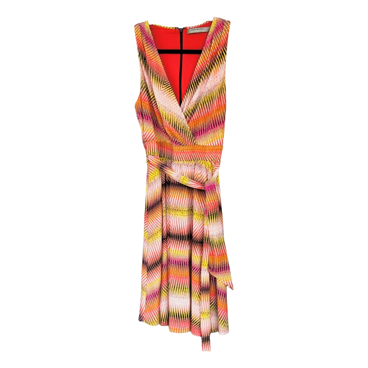 Pre-owned Andrew Marc Mid-length Dress In Multicolour