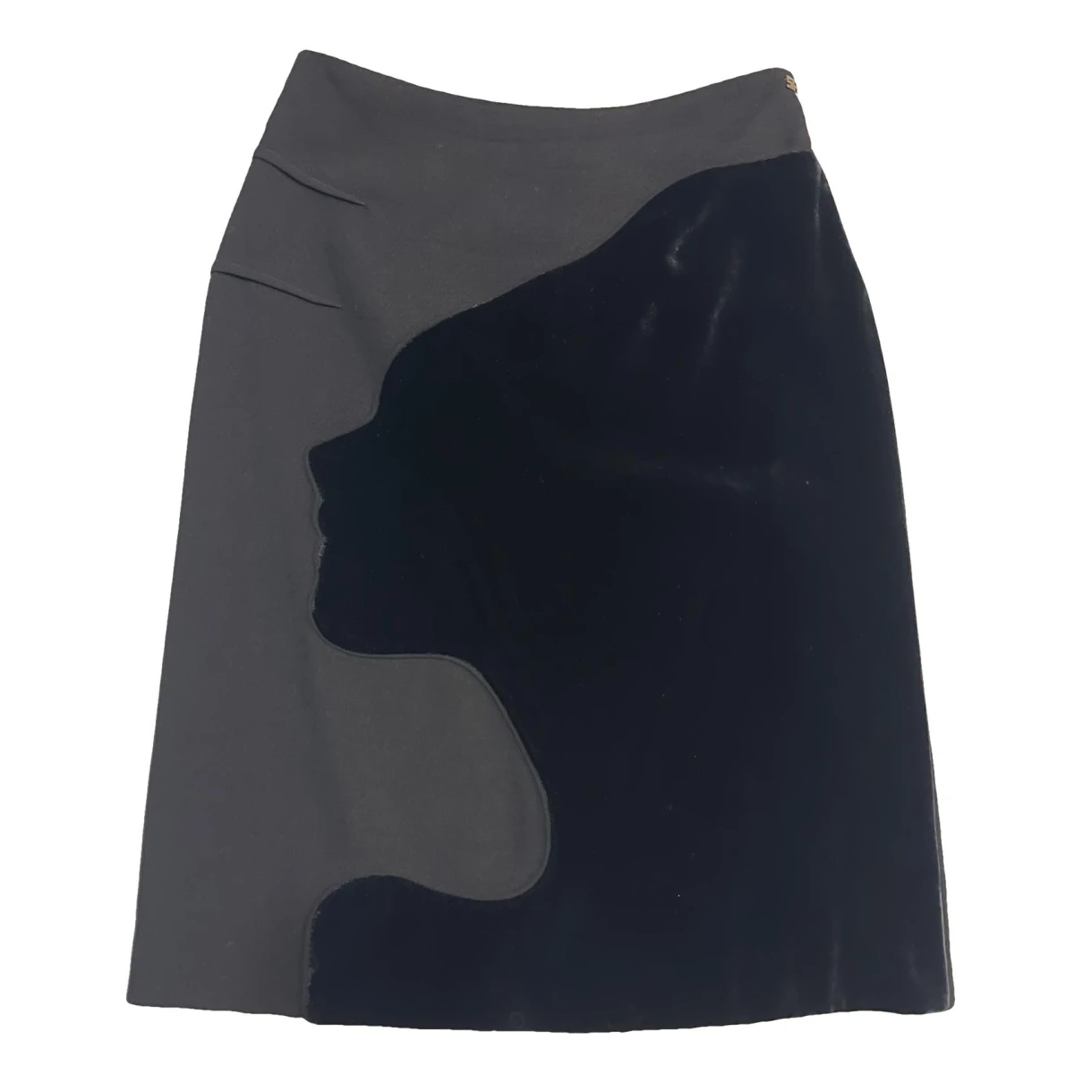 Pre-owned Sonia Rykiel Wool Mid-length Skirt In Black