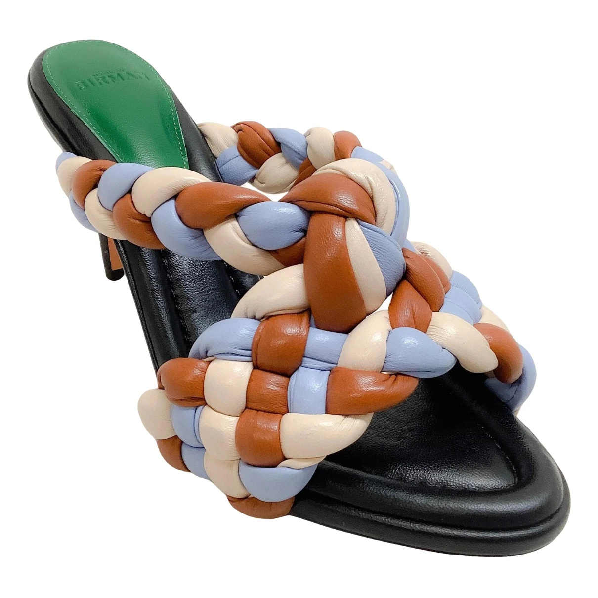Pre-owned Alexandre Birman Leather Sandals In Multicolour