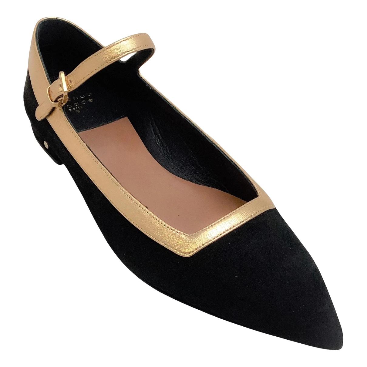 Pre-owned Laurence Dacade Flats In Black