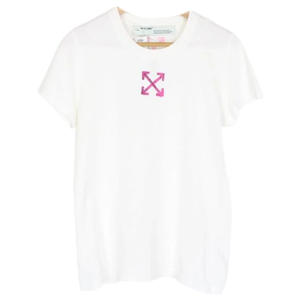 Pre-owned Off-white T-shirt In Pink