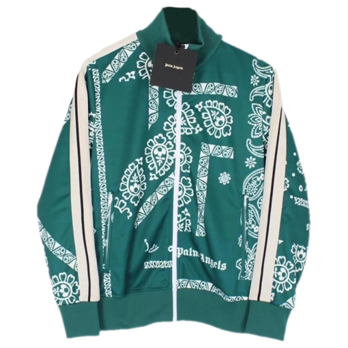 Pre-owned Palm Angels Jacket In Green