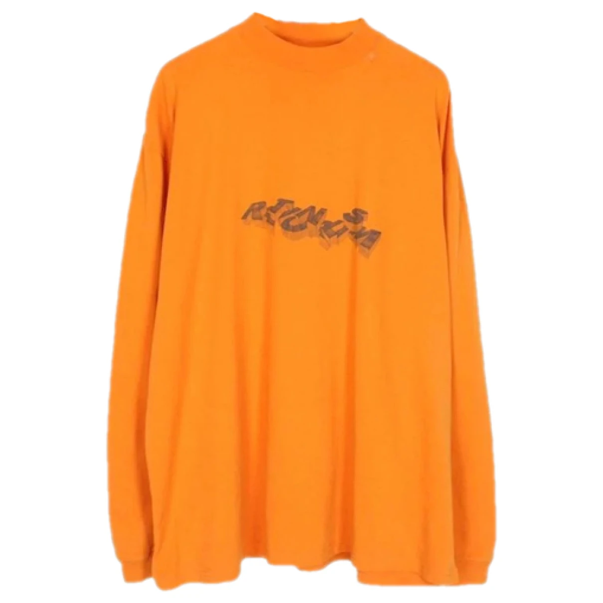Pre-owned Off-white T-shirt In Orange