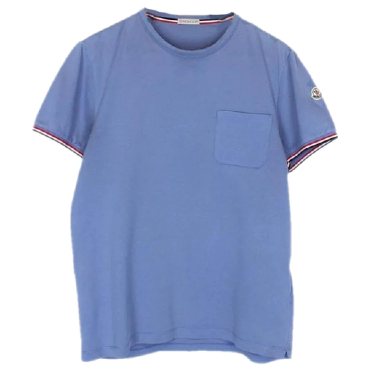 Pre-owned Moncler T-shirt In Blue