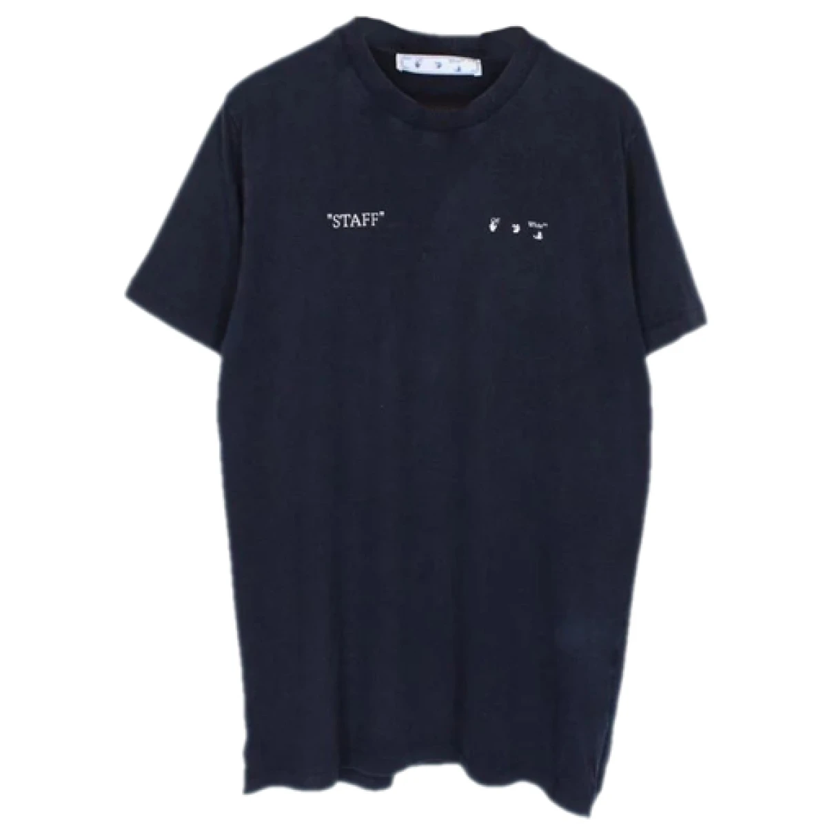 Pre-owned Off-white T-shirt In Blue