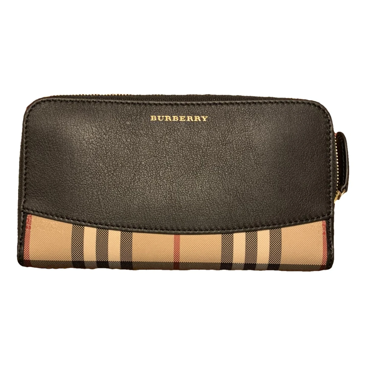 Pre-owned Burberry Wallet In Multicolour