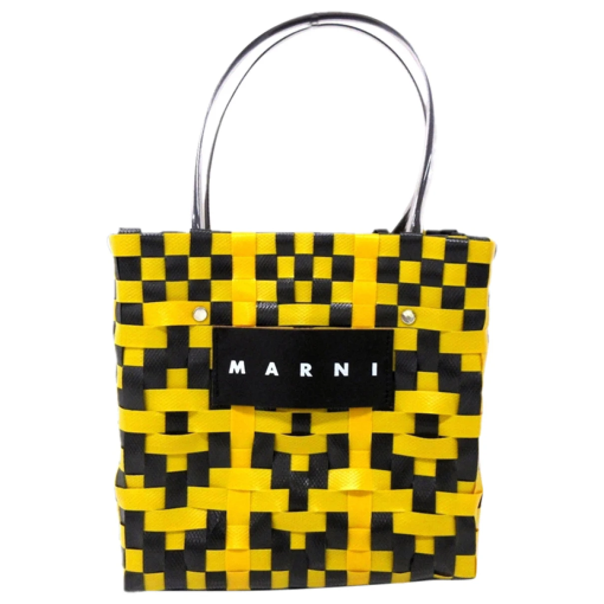 Pre-owned Marni Tote In Yellow