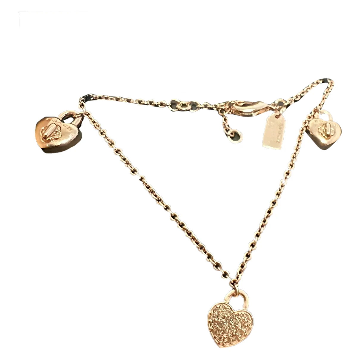 Pre-owned Coach Bracelet In Gold
