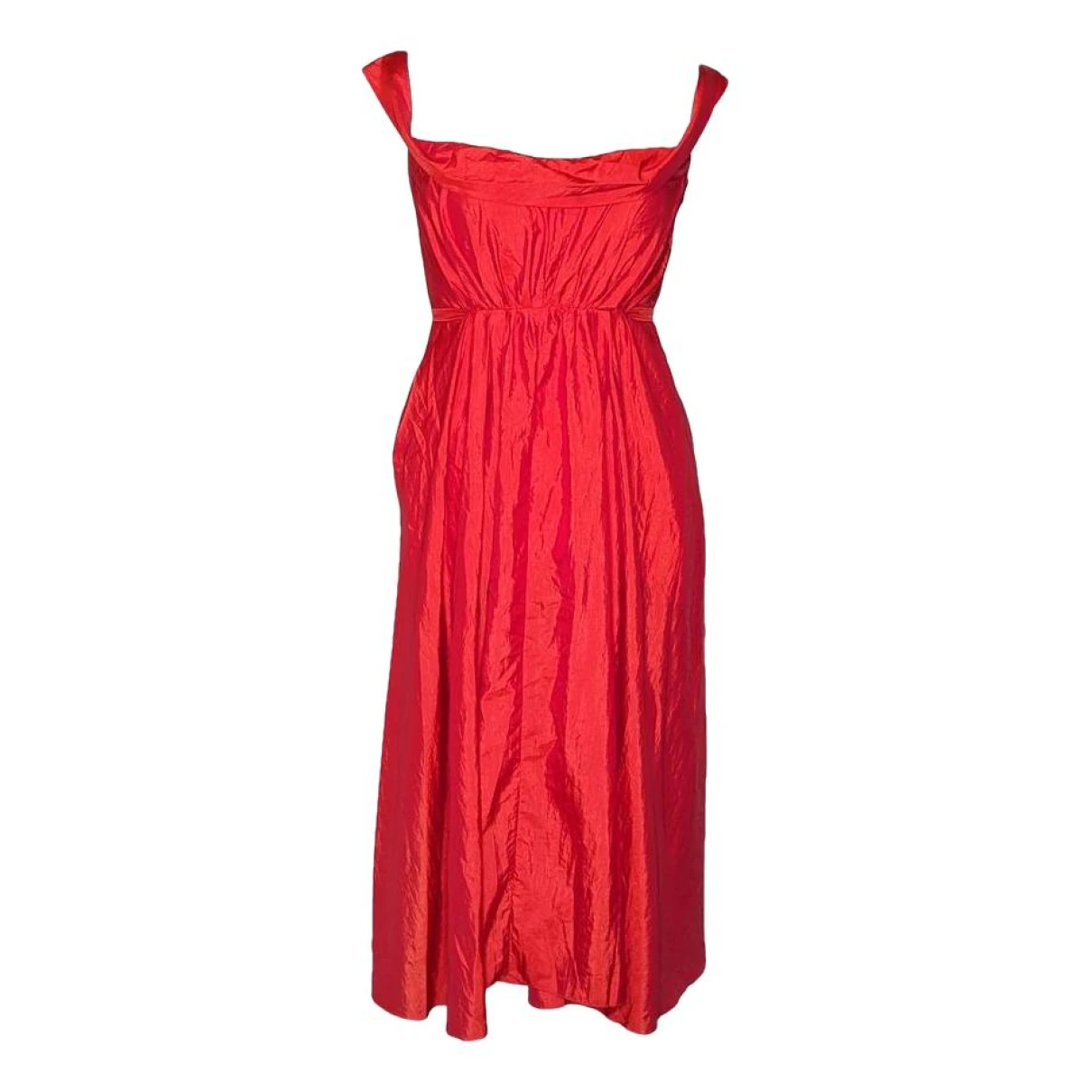 Pre-owned Brock Collection Mid-length Dress In Red