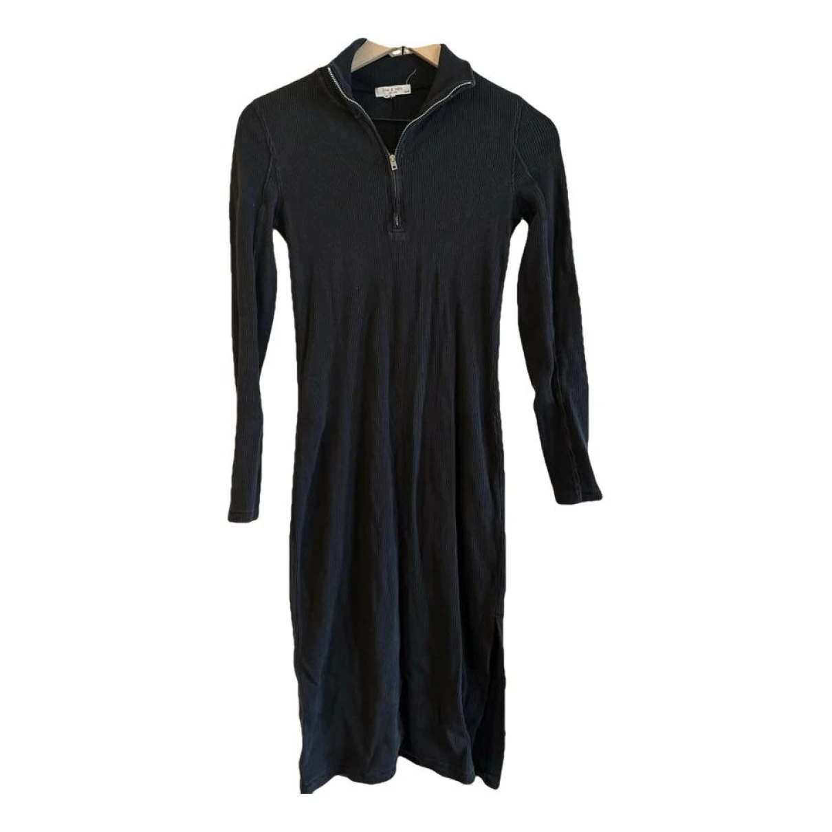 Pre-owned Rag & Bone Mid-length Dress In Black