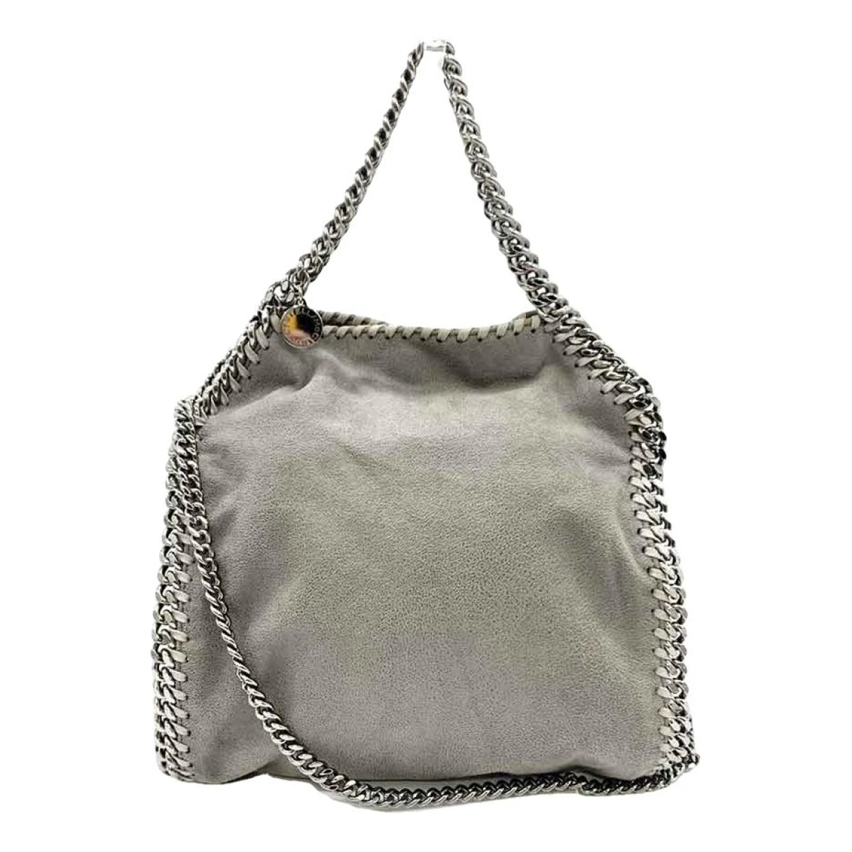 Pre-owned Stella Mccartney Cloth Handbag In Grey