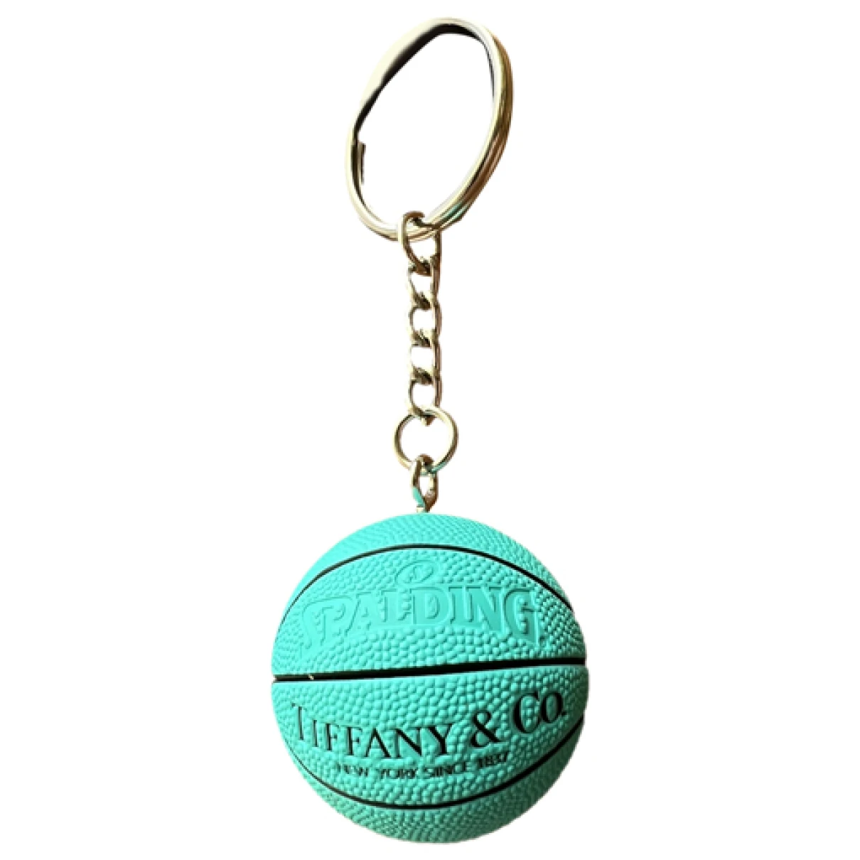 Pre-owned Tiffany & Co Key Ring In Turquoise
