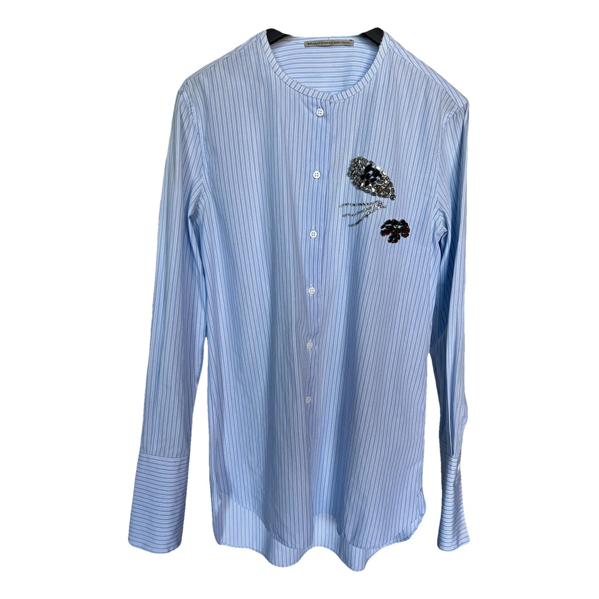 Pre-owned Ermanno Scervino Shirt In Blue