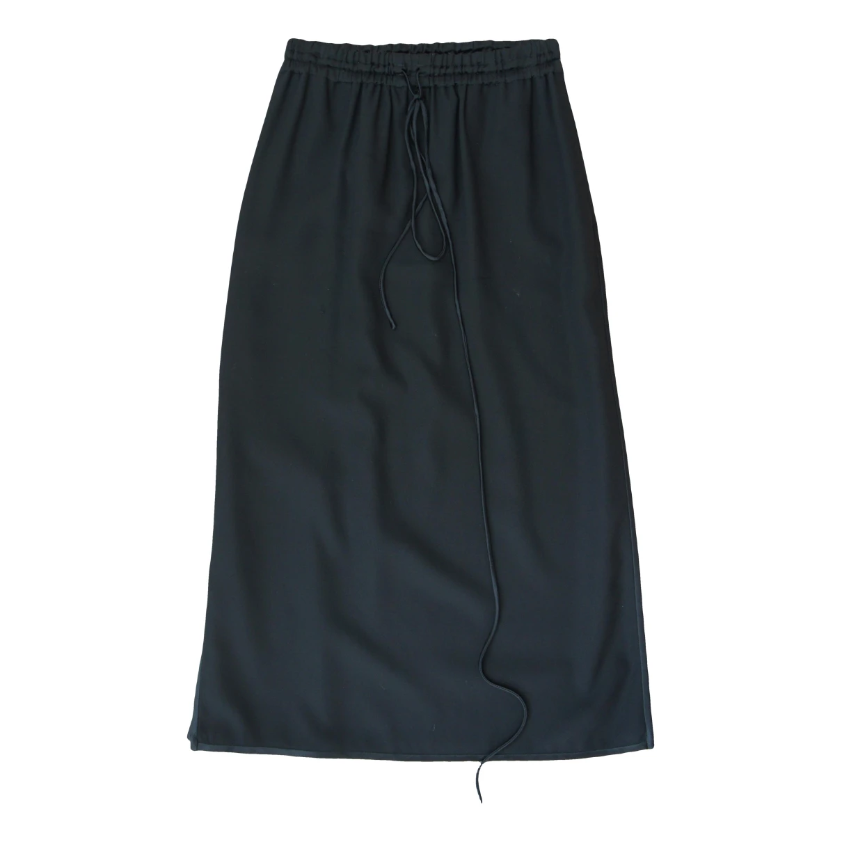Pre-owned Gucci Silk Mid-length Skirt In Black