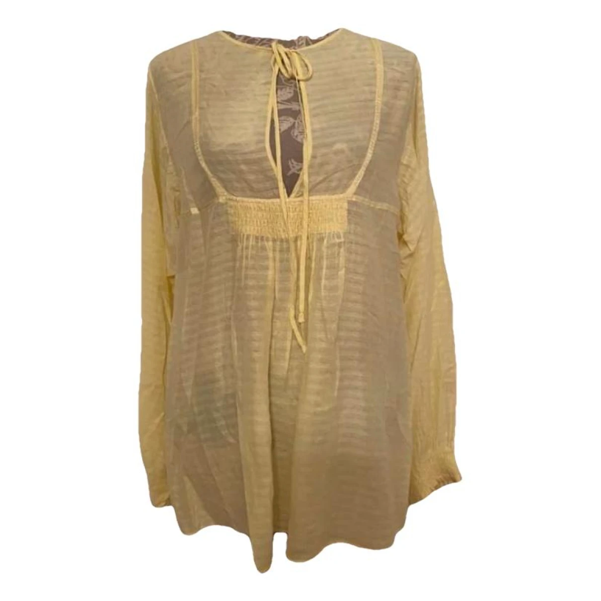 Pre-owned Stella Mccartney Tunic In Yellow