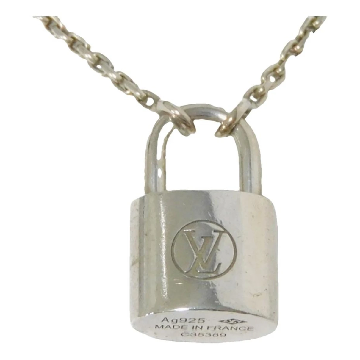 Pre-owned Louis Vuitton Silver Necklace