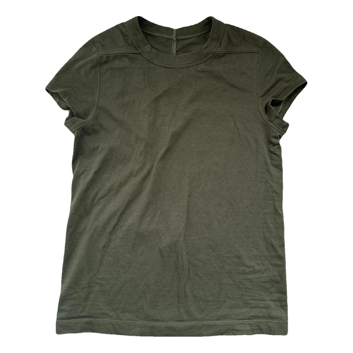 Pre-owned Rick Owens T-shirt In Khaki