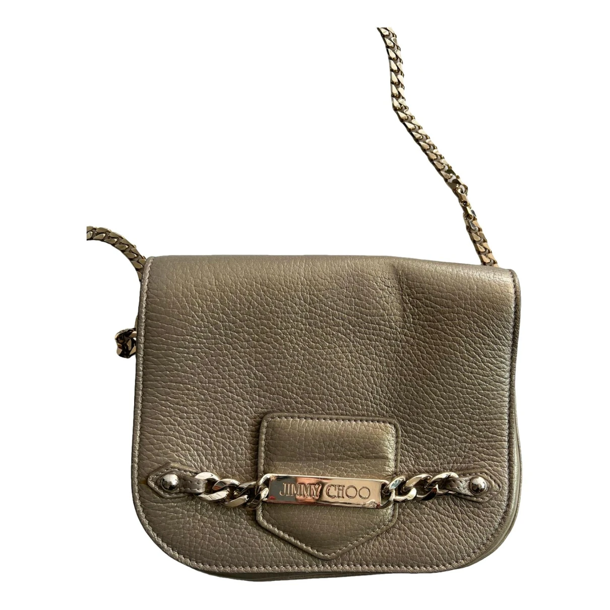 Pre-owned Jimmy Choo Leather Crossbody Bag In Other