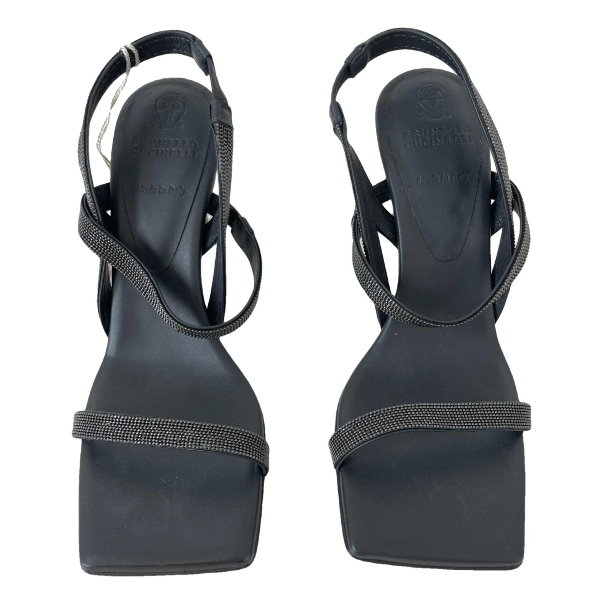 Pre-owned Brunello Cucinelli Leather Heels In Black