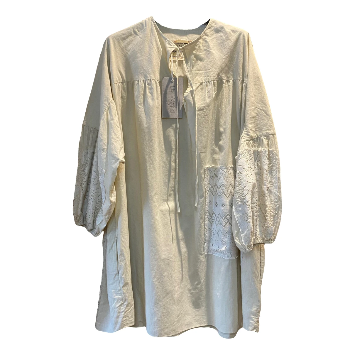 Pre-owned By Walid Tunic In Beige