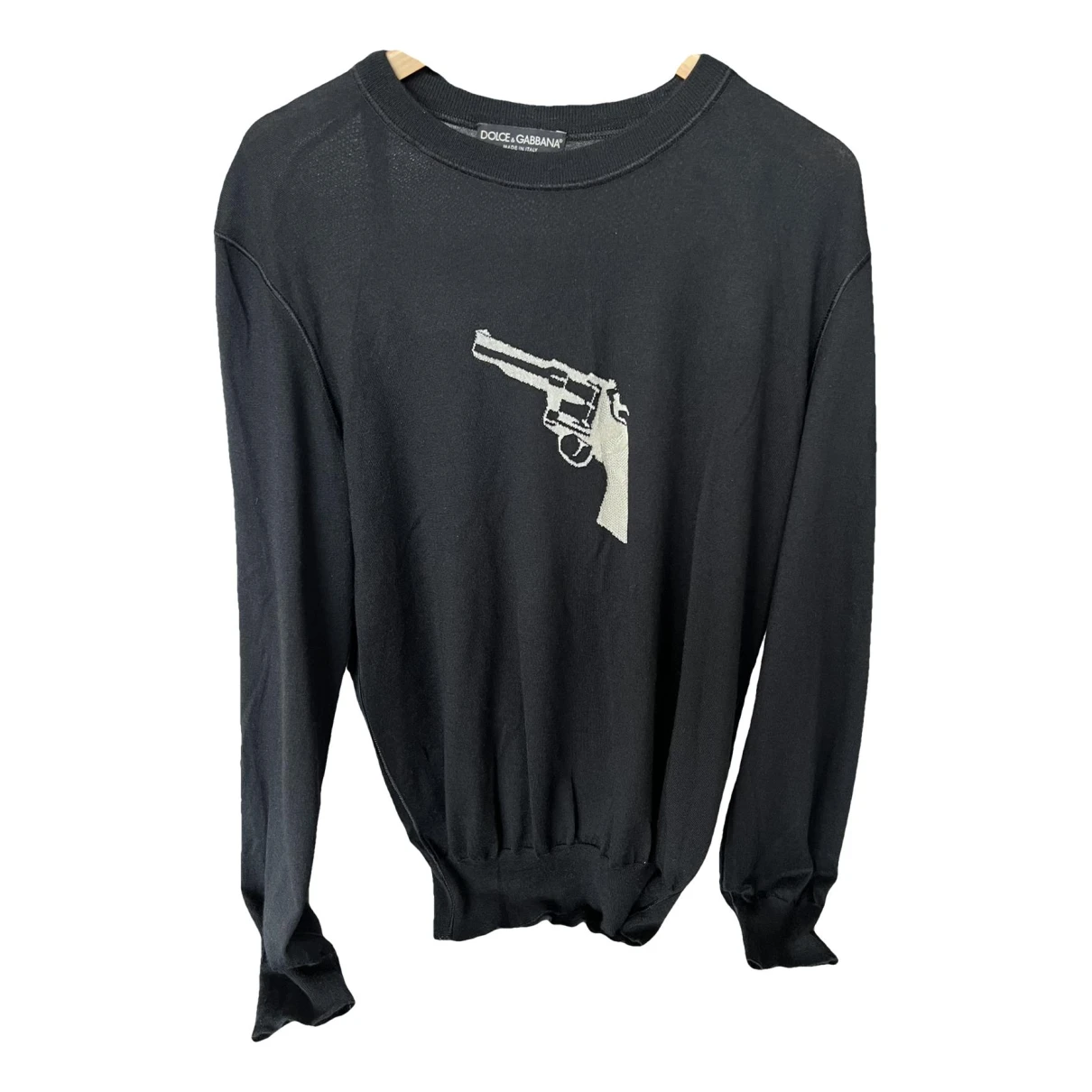 Pre-owned Dolce & Gabbana Cashmere Pull In Black