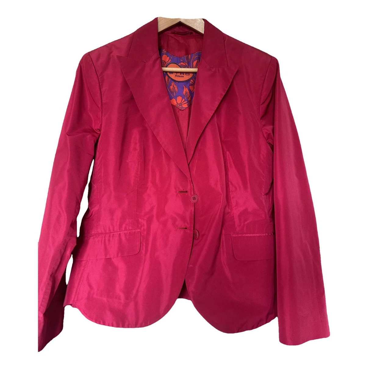 Pre-owned Etro Silk Blazer In Other