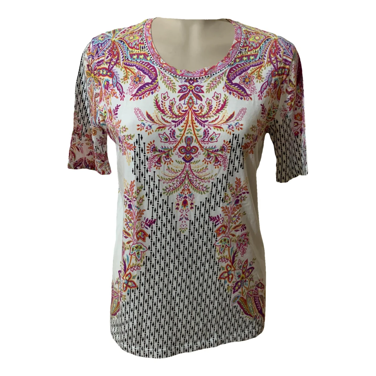 Pre-owned Etro T-shirt In Multicolour