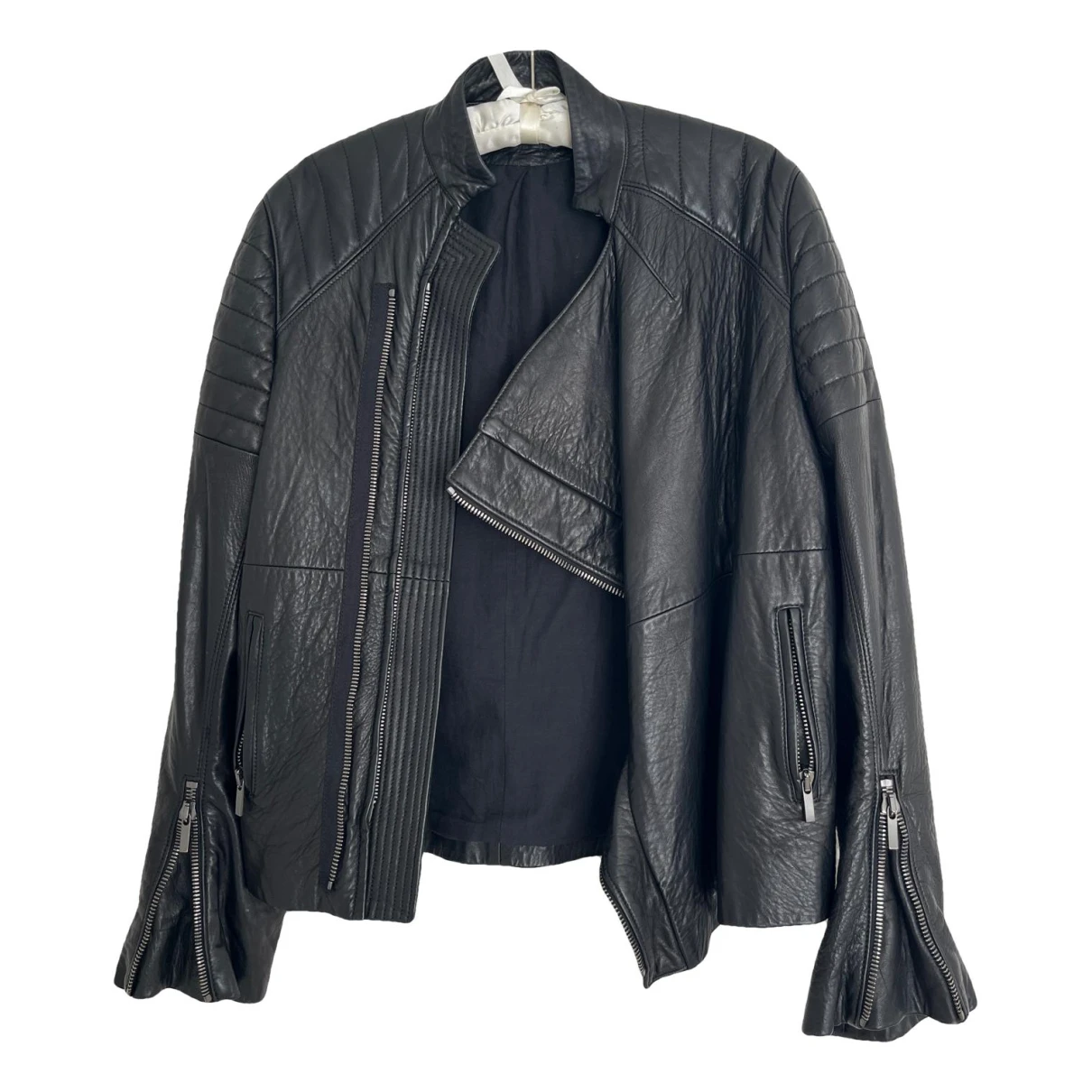 Pre-owned Haider Ackermann Leather Jacket In Black