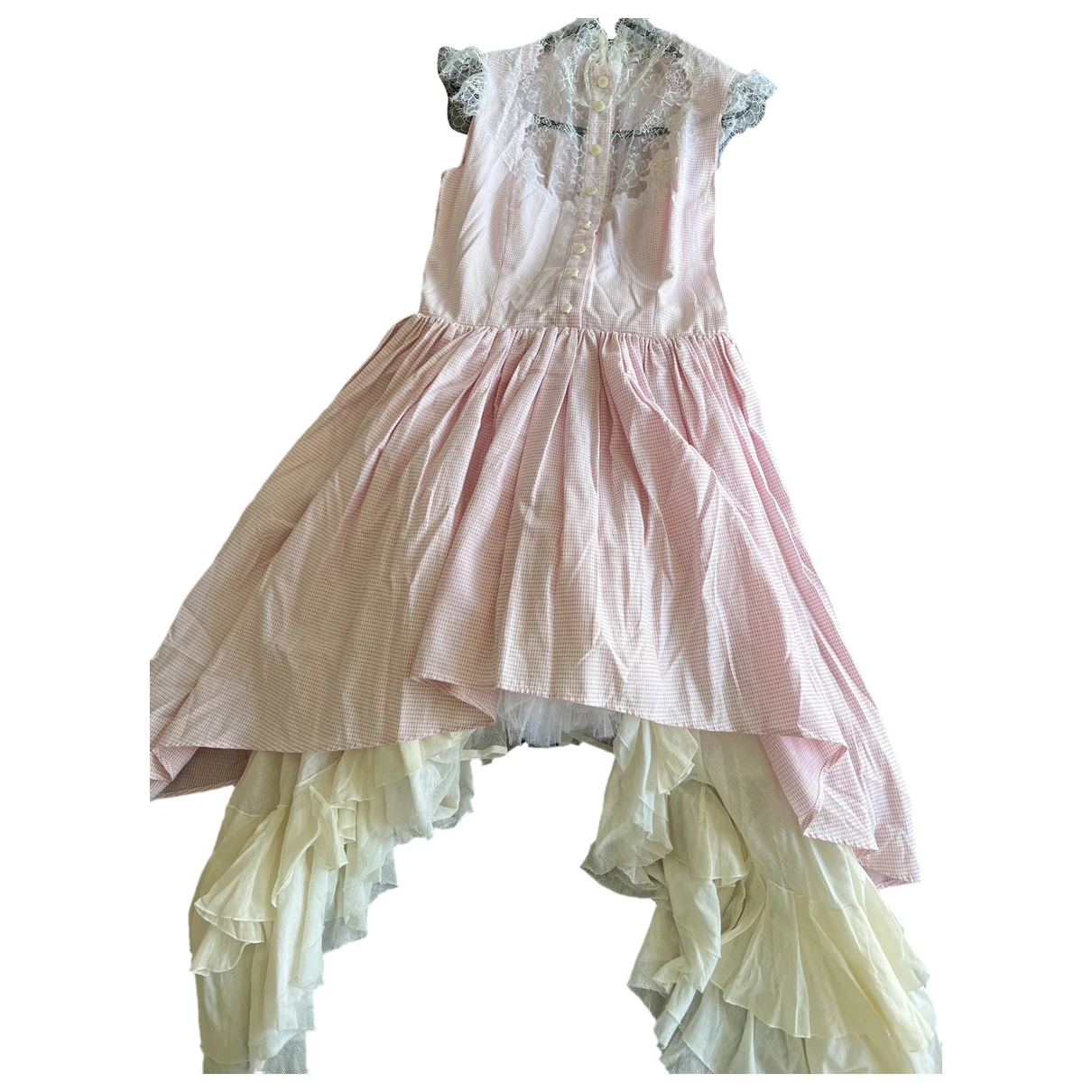 Pre-owned Natasha Zinko Mini Dress In Pink