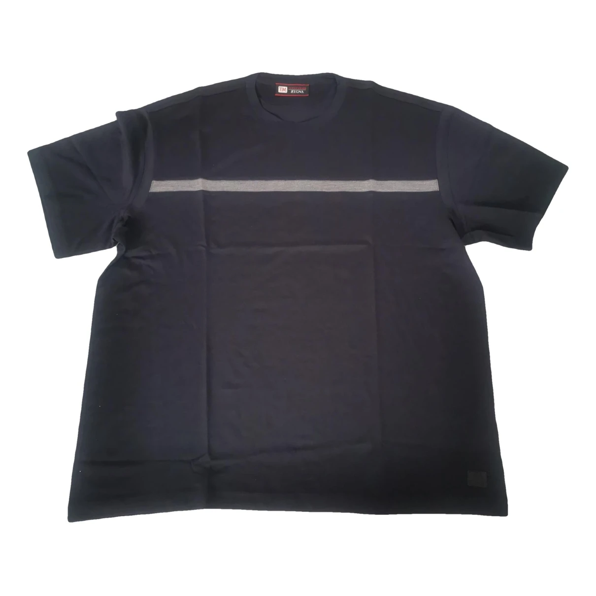 Pre-owned Zegna T-shirt In Navy