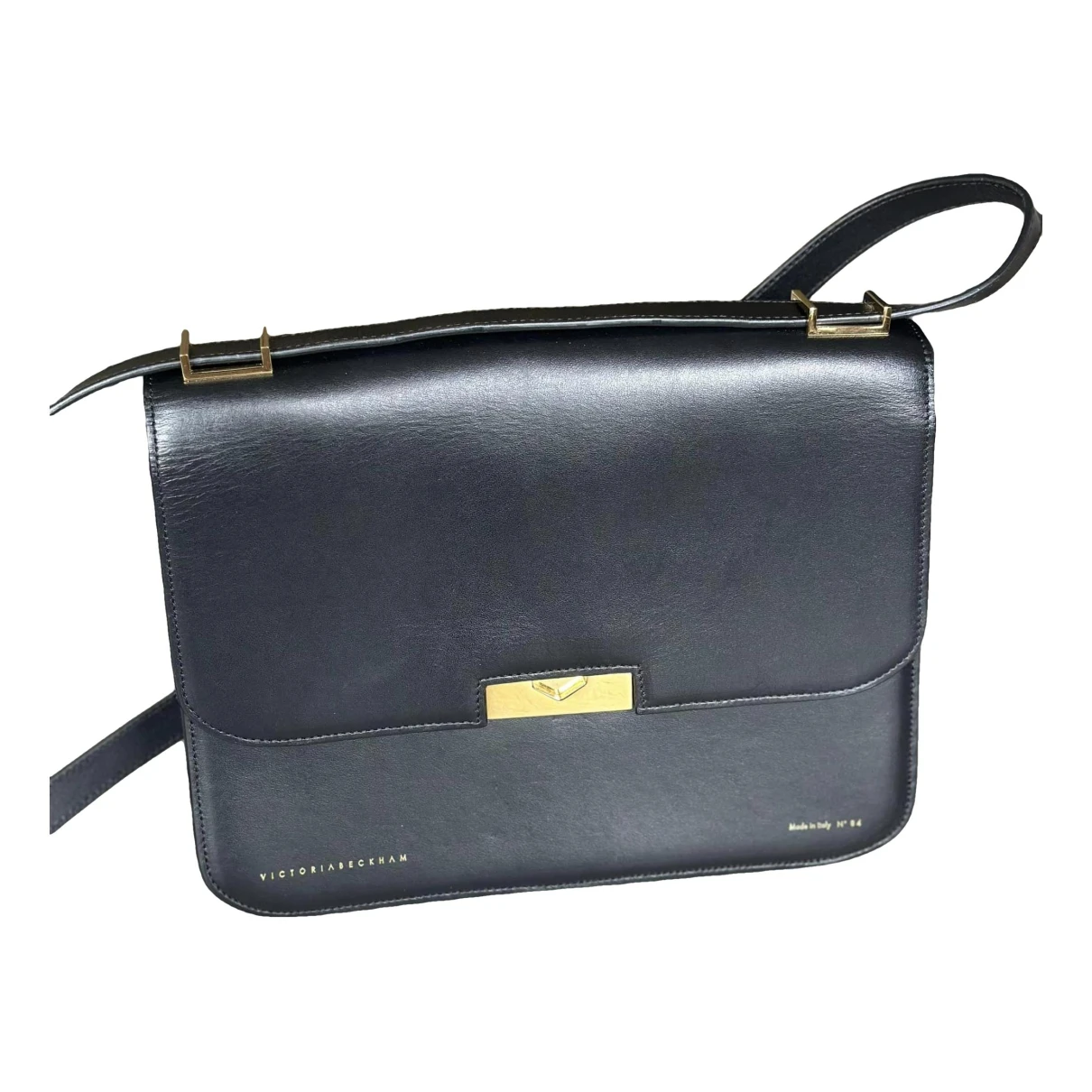 Pre-owned Victoria Beckham Leather Handbag In Black