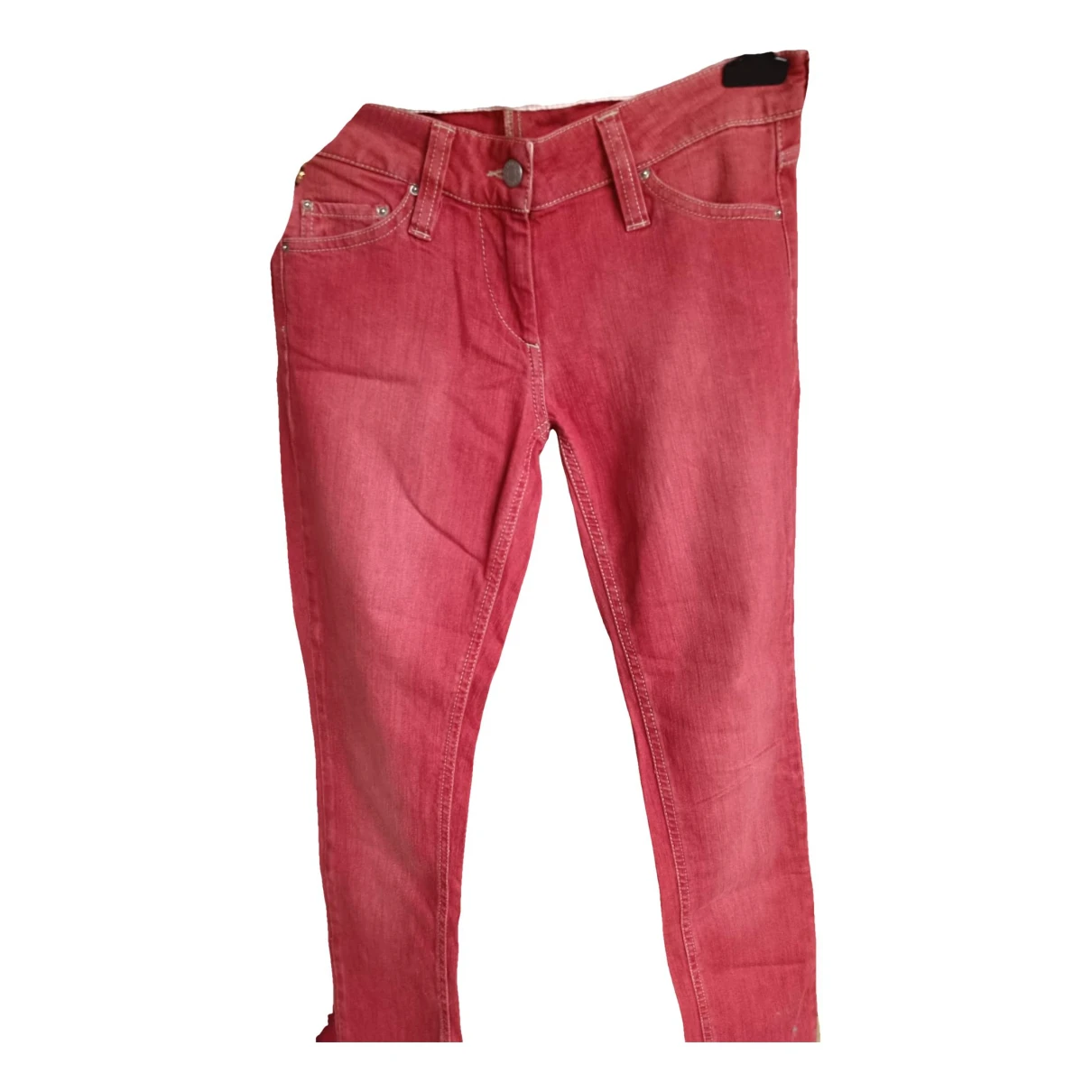 Pre-owned Isabel Marant Slim Pants In Red