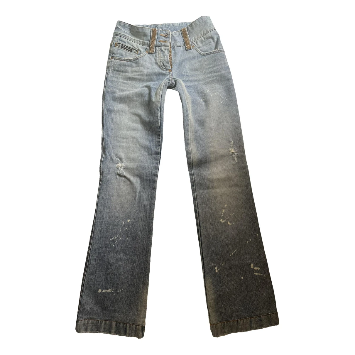 Pre-owned Dolce & Gabbana Large Jeans In Blue