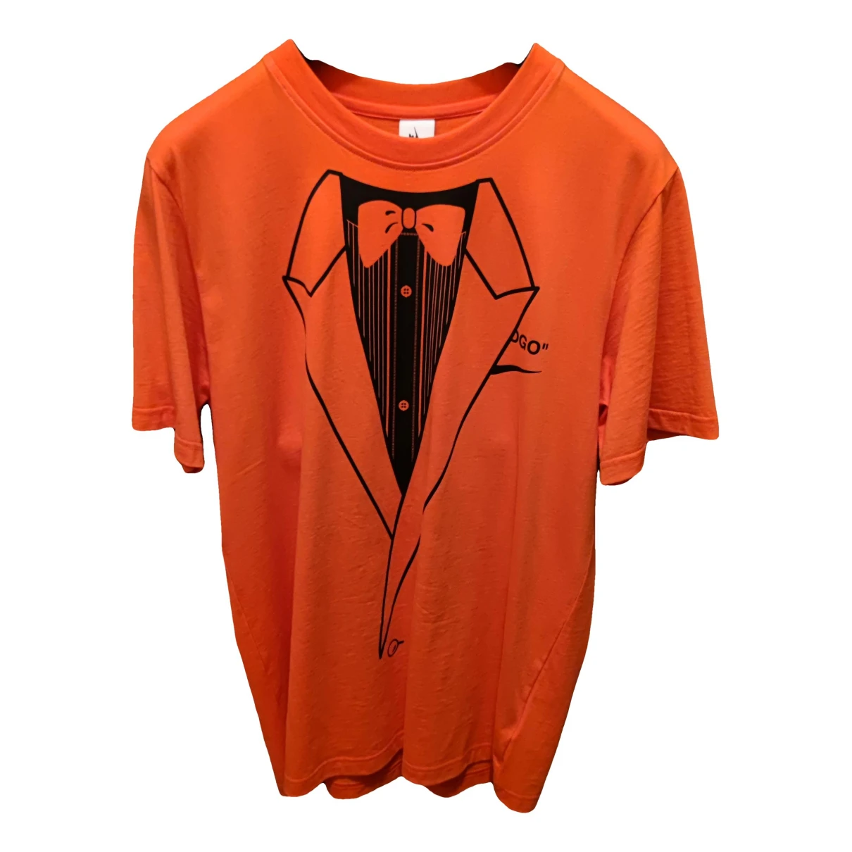 Pre-owned Nike X Off-white T-shirt In Orange