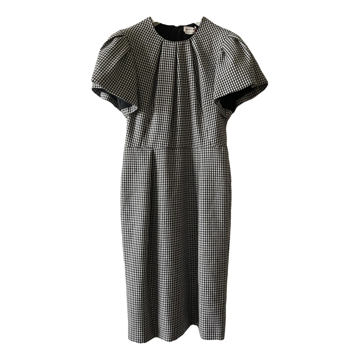 Pre-owned Alexander Mcqueen Wool Mid-length Dress In Other
