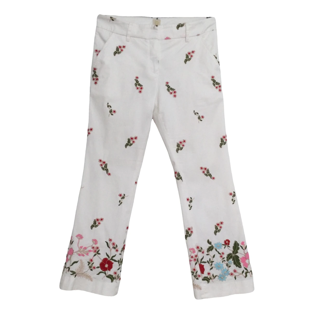 Pre-owned True Royal Short Pants In White
