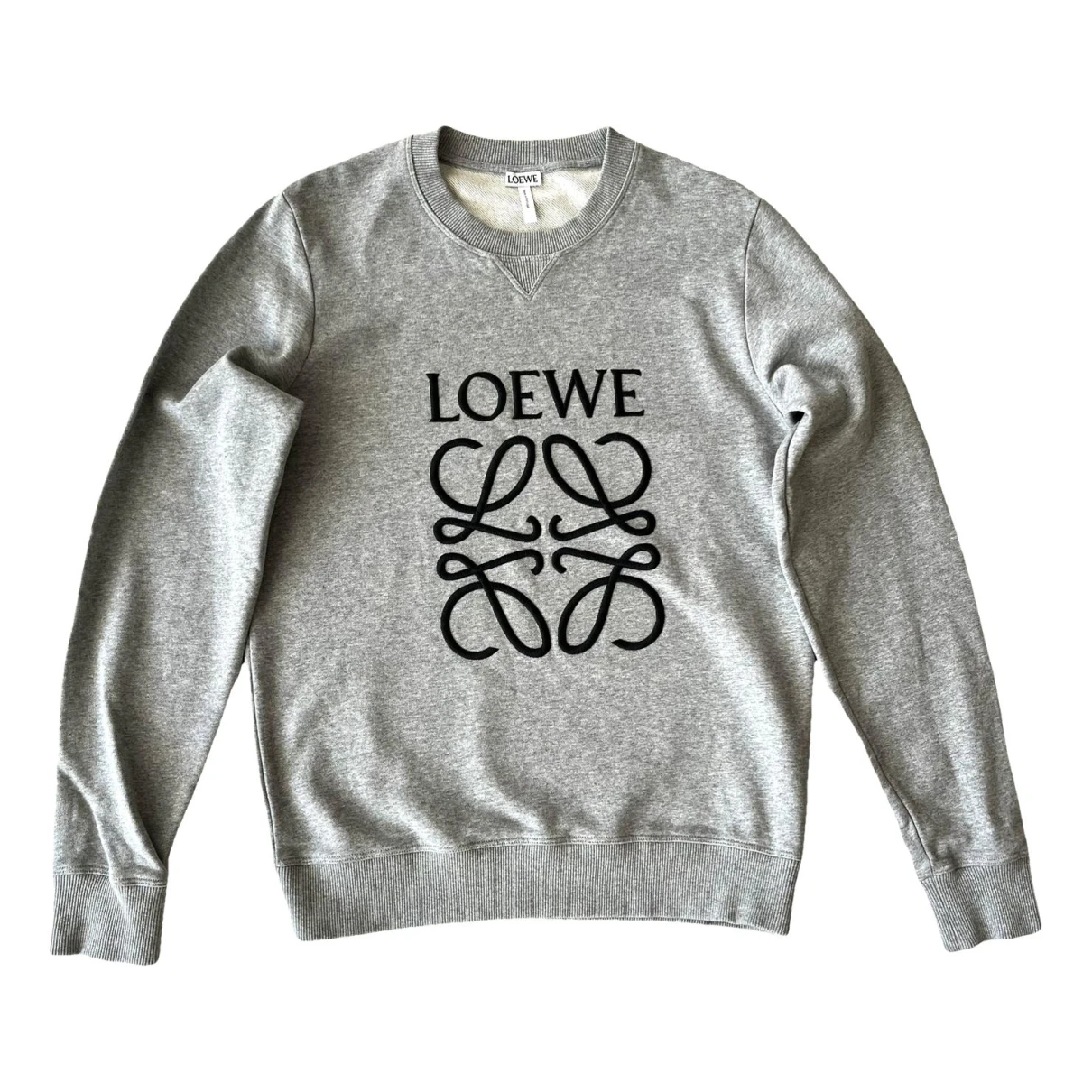 Pre-owned Loewe Sweatshirt In Grey