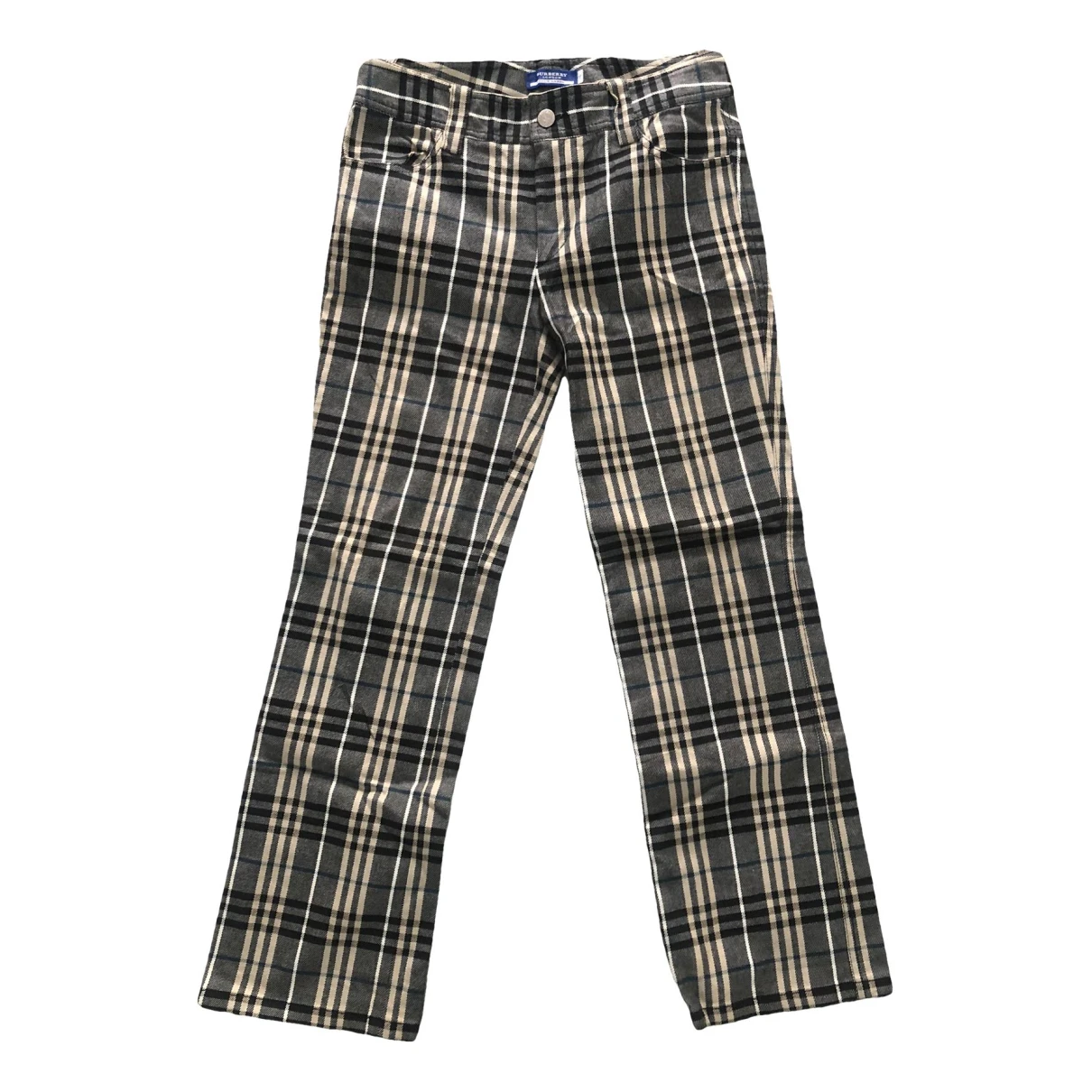 Pre-owned Burberry Trousers In Other