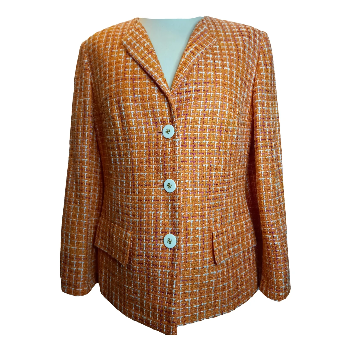 Pre-owned Prestige Suit Jacket In Orange