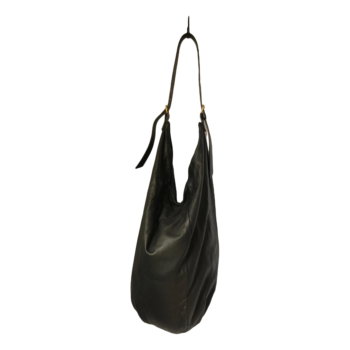 Pre-owned Giuseppe Zanotti Leather Handbag In Black