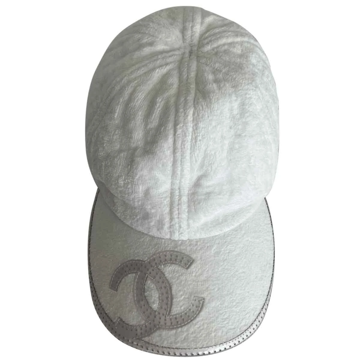 Pre-owned Chanel Cap In White