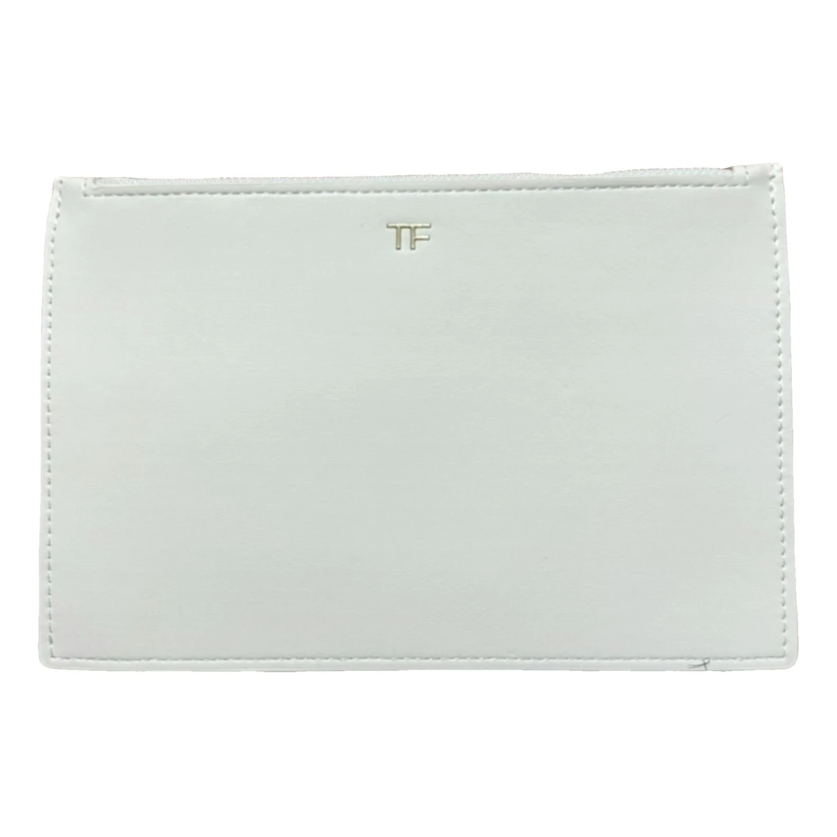 Pre-owned Tom Ford Clutch Bag In White