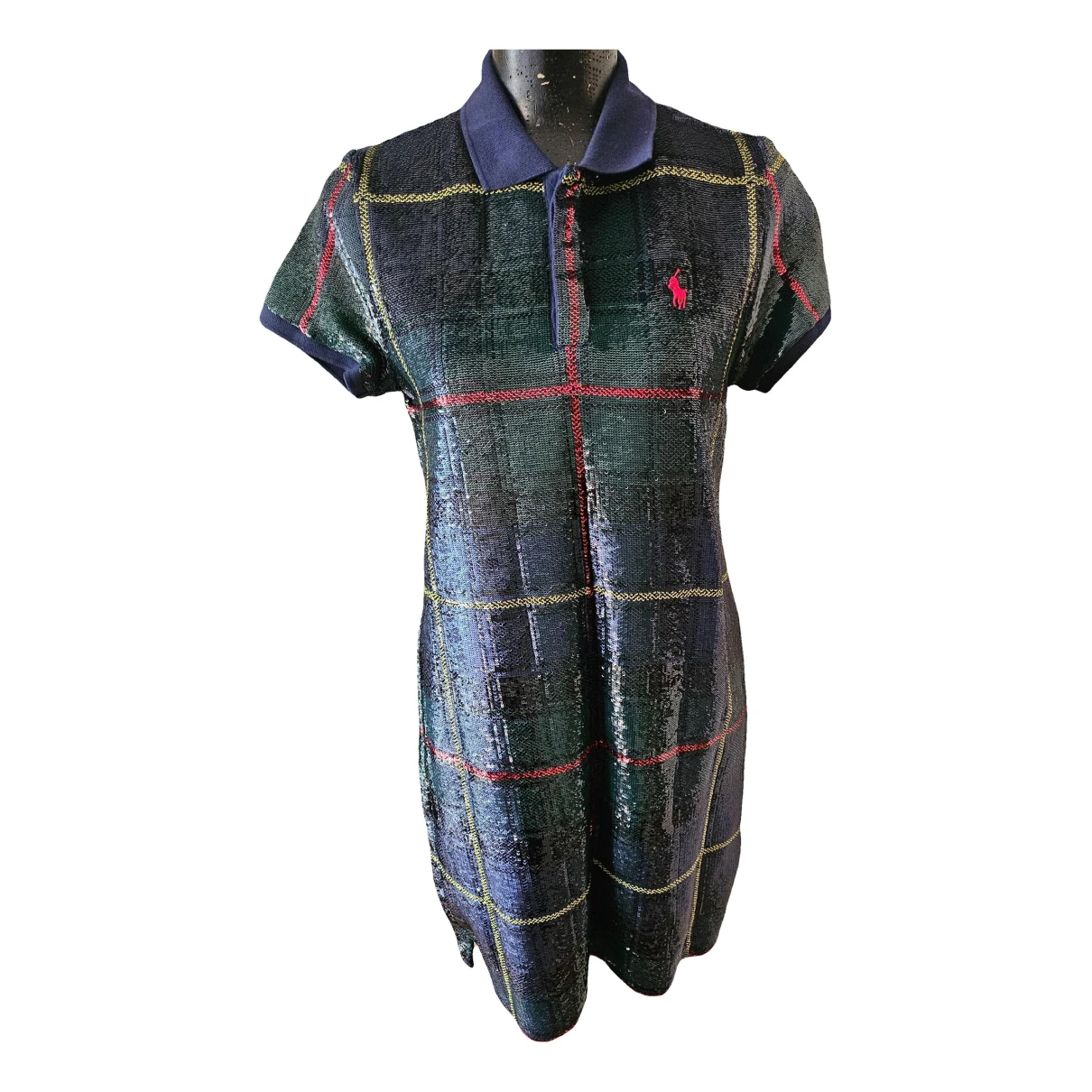 Pre-owned Polo Ralph Lauren Mid-length Dress In Multicolour